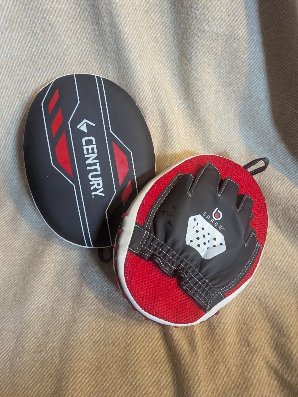 NEW Century Sports Adult Brave Punch Mitts